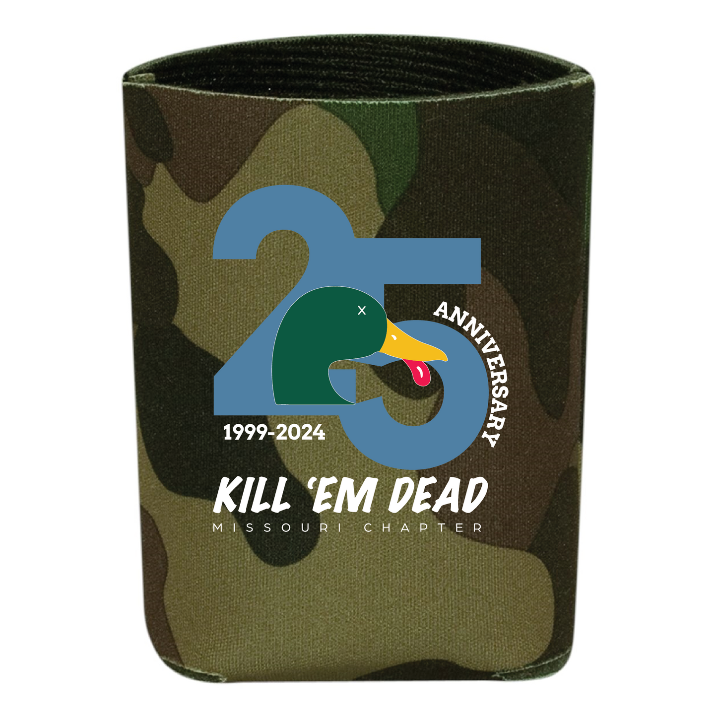 25th Anniversary Koozie - Kill Em Dead Waterfowl