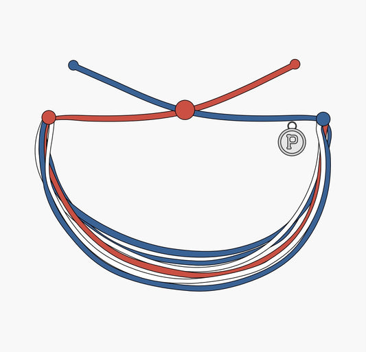 Pura Vida Bracelet Pre-Order (Blue, Red White)