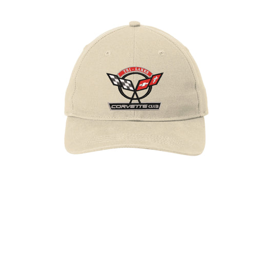 Tri Lakes Corvette Club Leather Strap Hat